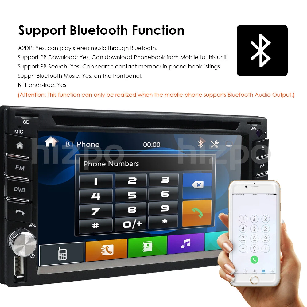 Autoradio AGW92 GPS WIFI DVD CD Bluetooth USB SD pour PEUGEOT 308 (noir  processeur 2GHZ)