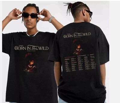 Tems - Born in the Wild 2024 Tour Shirt Tems Fan Shirt Tems 2024 Concert Shirt