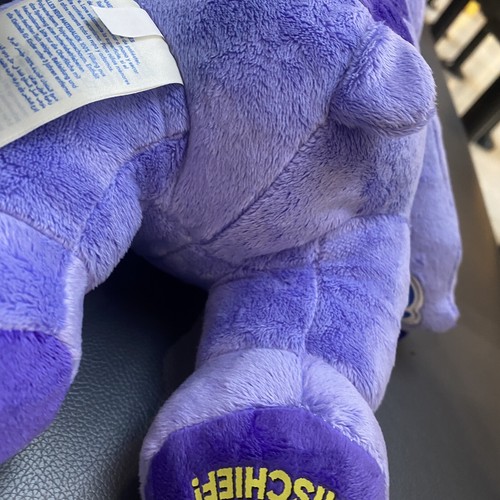BNWT New Build A Bear STITCH Halloween Disney STUFFED Purple Orange BAB Rare - Picture 14 of 16