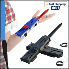 Hidden Blade Cosplay Weapons Retractable Wrist Blade Fake Sword Weapons RolePlay