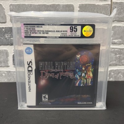 Final Fantasy Crystal Chronicles: Ring of Fates VGA Graded 95 (9.9 A+) SEALED!