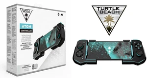 Turtle Beach Atom Contrôleur de jeux mobiles Bluetooth Android Cloud – Noir/Beauté