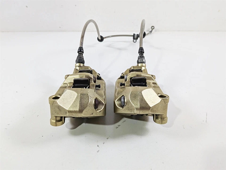 2008 Aprilia RSVR 1000 Factory Front Brembo Brake Caliper Golden 100mm AP8133590 - Image 2 of 4