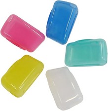 5pcs Portable Toothbrush Head Cover, Toothbrush Protector Cap Holder. UK