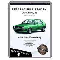 VW Golf 2 19 1983-1992 Ke-Jetronic ZüNdanlage 90-107 PS Reparaturleitfaden Ebook