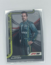 2025 Topps Chrome F1 Fernando Alonso #9 Portrait BASE
