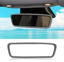 Silicone Rear View Mirror Cover for Tesla Model 3/Y, Interior Mirr Color: Gray