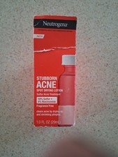 Neutrogena Stubborn Acne AM Treatment 1.0 oz 56 g Exp 11/2026 NEW