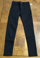 NWT Girls OLD NAVY Rockstar Extra High Rise Black Jeggings Jeans Size 10 Stretch