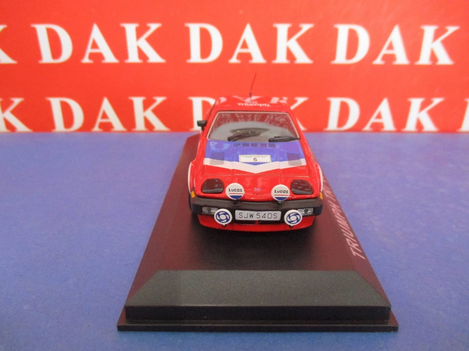 Die cast 1/43 Modellino Auto Triumph TR7 V8 Manx Rally 1978 T. Pond HB - Immagine 3 di 4