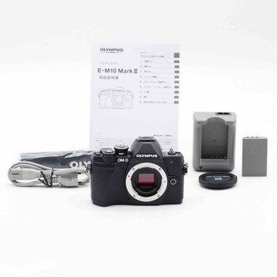 new OLYMPUS OM D E M10 Mark III Body Black 721