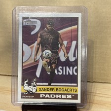 Xander Bogaerts 2025 Topps Heritage High Number SP Image Variation #718 Padres