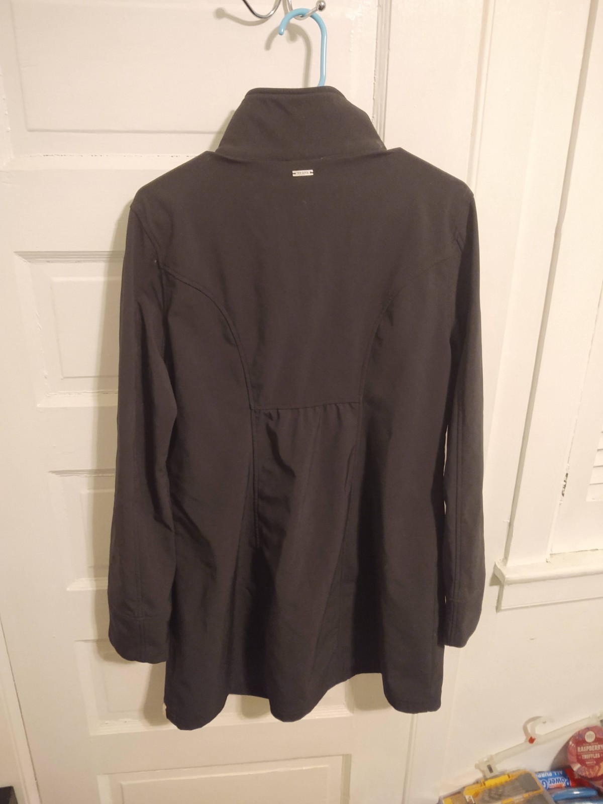 Prana Jacket Womens Large Black Softshell Zip Poc… - image 3