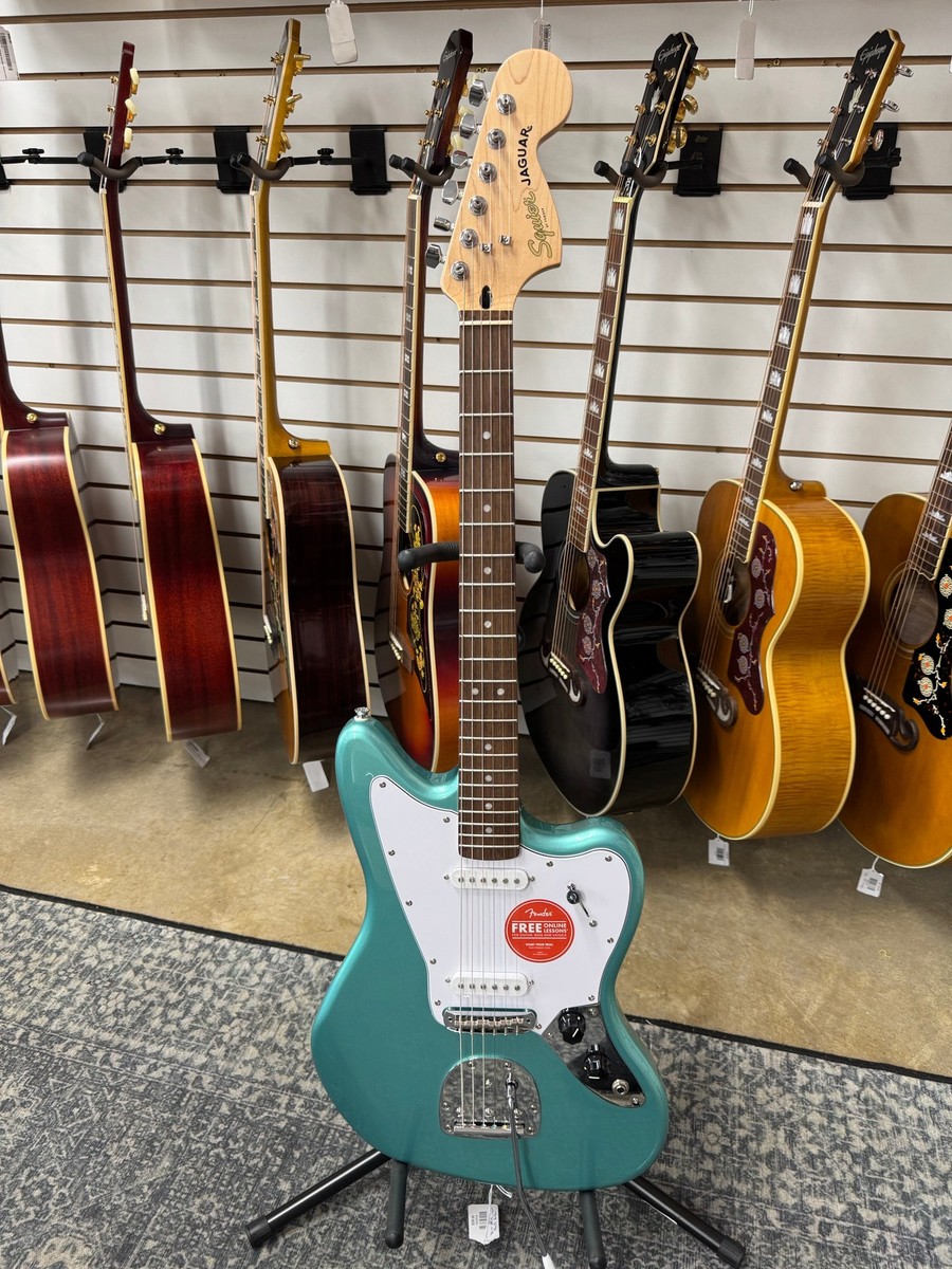 Squier Limited Edition Affinity Series Jaguar - Mystic Seafoam | eBay