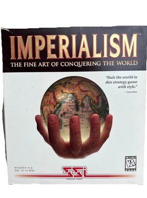 NEW- SSI Imperialism PC Game Big Box  NOS Strategy Classic VINTAGE FAST SHIP