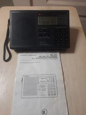 Radio Shack DX-375 Portable AM/FM/Multi-Band Shortwave Radio Receiver Works READ