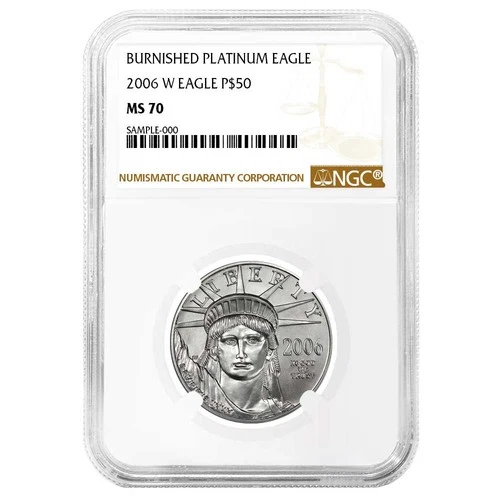 2006-W American Platinum Eagle 1/2 oz — photo from the most recent tracked eBay sale