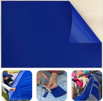 Syhood Extra Large Pool Liner Repair Patch 2.8 ft x 4.1 ft, Dark Blue 