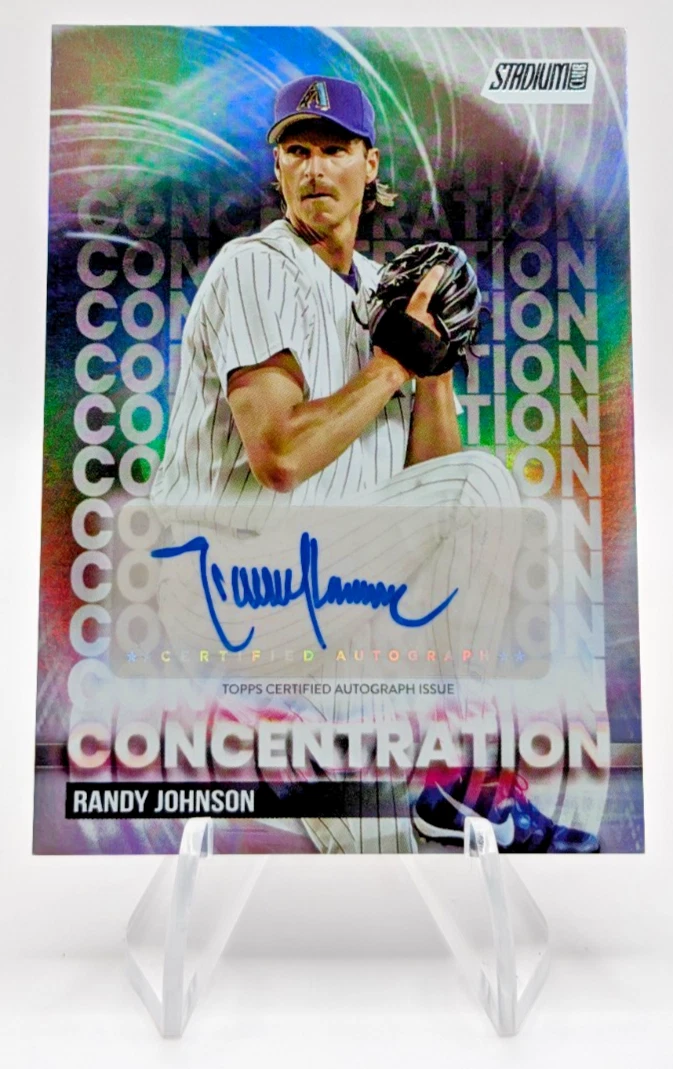 Randy Johnson Arizona Diamondbacks Baseball Autographed Sports