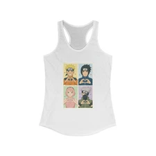 Naruto Heart Women's Racerback Tank | Anime Tank Top, Lovers, Multiple Colors