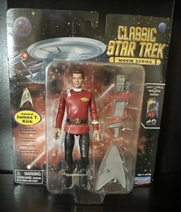 Playmates Toys Classic Star Trek Movie Admiral James T. Kirk Wrath of Khan 1/6