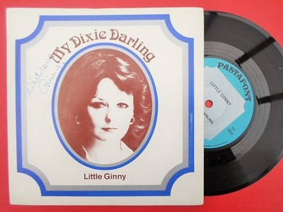 Little Ginny My Dixie Darling 7'' Pastafont PF3002 EX/EX 1981 picture sleeve, ...