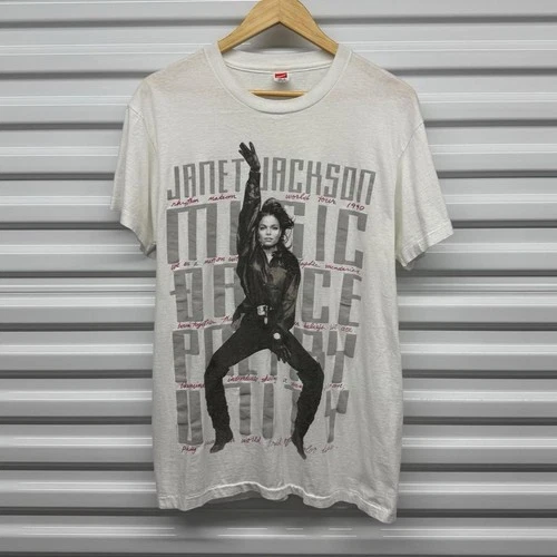 Janet Jackson Rhythm Nation World Tour Concert 1990s vintage concert t-shirt, vintage, size XL, single stitch, B+ condition