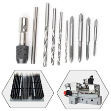 M3-M6 Machine Screw Metric Tap Reamer T-Handle Wrench Twist Drill Bit Set New