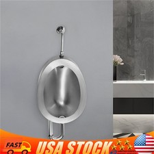 Automatic Wall Mounted Bathroom Urinal, Intelligent Sensor Flush Public Toilet