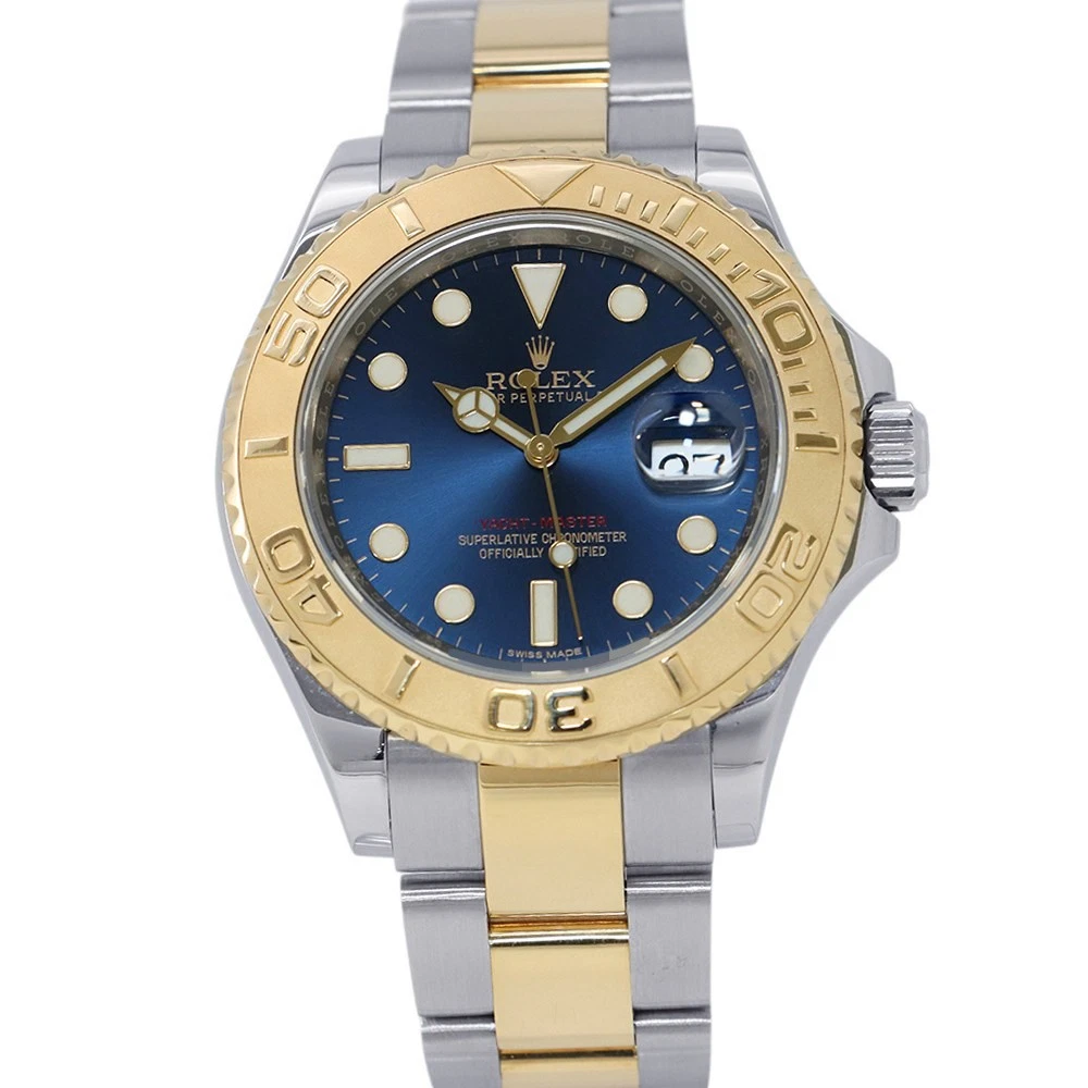 Rolex — ROLEX Yacht-Master 40mm Steel 18K Yellow Gold Blue Dial 16623