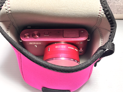 Nikon 1 J2 10.1MP Mirrorless Digital Camera - Pink w/30-110mm VR
