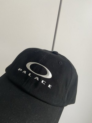 SS23 PALACE x OAKLEY 6 PANEL CAP HAT BLACK Logo | eBay