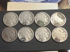 8 Buffalo Nickels #Z