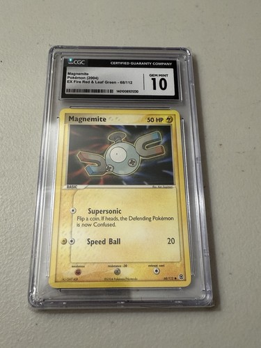 Magnemite graded CGC 10 for sale on eBay