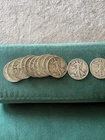 1916-1947 Walking Liberty Half Dollars, 90% Silver, Lot of 20 Mixed Dates