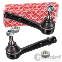 2X febi Spurstangenkopf Links+Rechts Passend FüR Fiat 500L