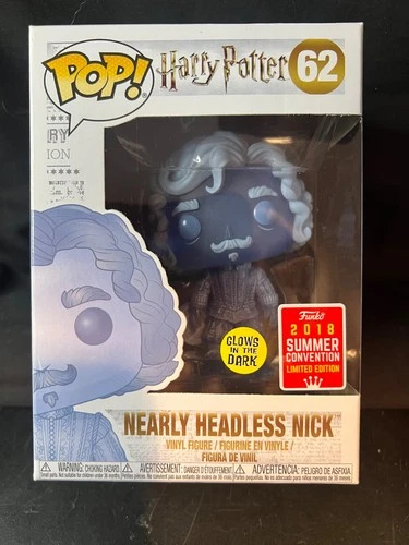 Funko Pop! Vinyl: Harry Potter - Nearly Headless Nick (Glow in the Dark)