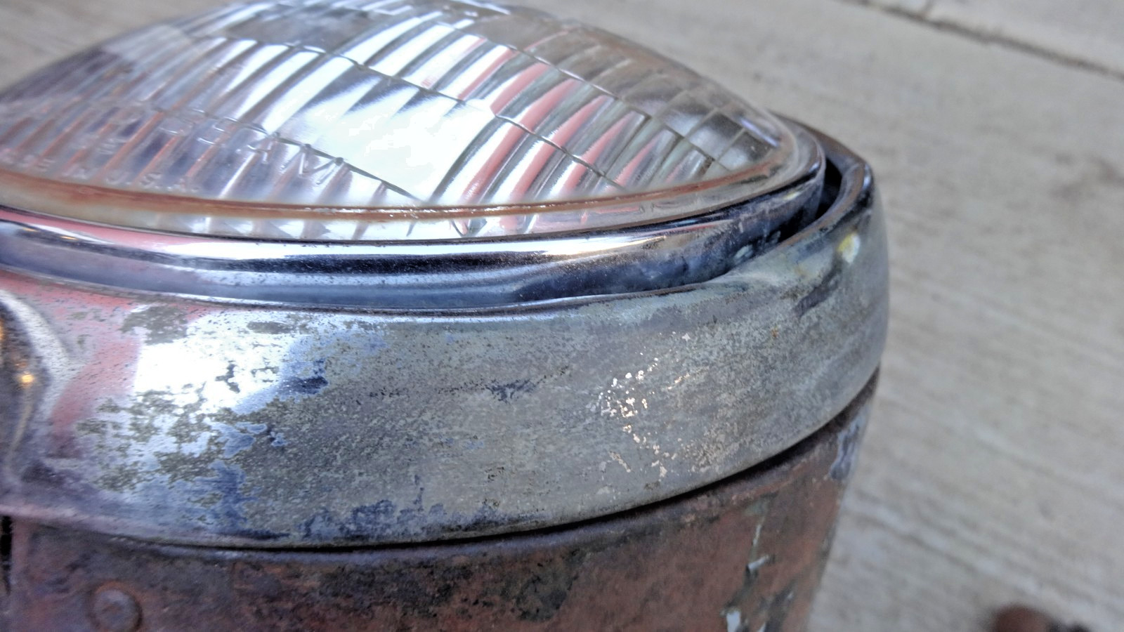 1941 1942 Chevy Truck HEADLIGHT ASSEMBLIES Original GM Guide pair 1946 GMC