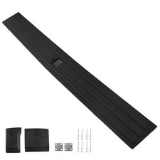 Fits 2015-2020 Ford F-150 Rear Tailgate Moulding Trim Protector Black Textured