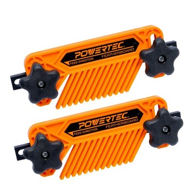 POWERTEC Featherboards for Router Table Fence, Bandsaw, Tandem Feather Boards Fi