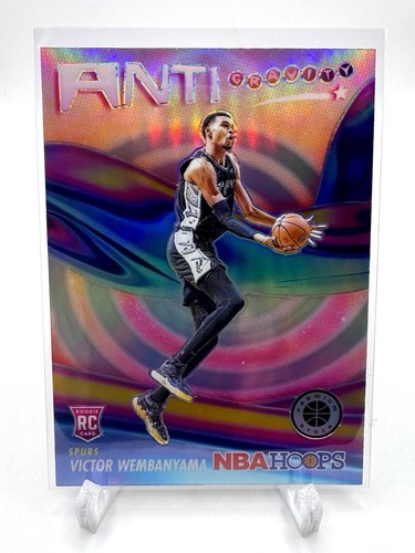 Victor Wembanyama 2023-24 Hoops Premium Stock Anti Gravity Silver Prizm #5 RC