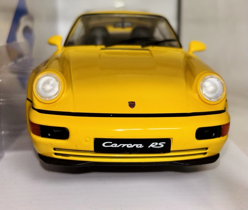 Porsche 911 964 Carrera RS 1990 1:18 Solido Yellow - Immagine 3 di 4