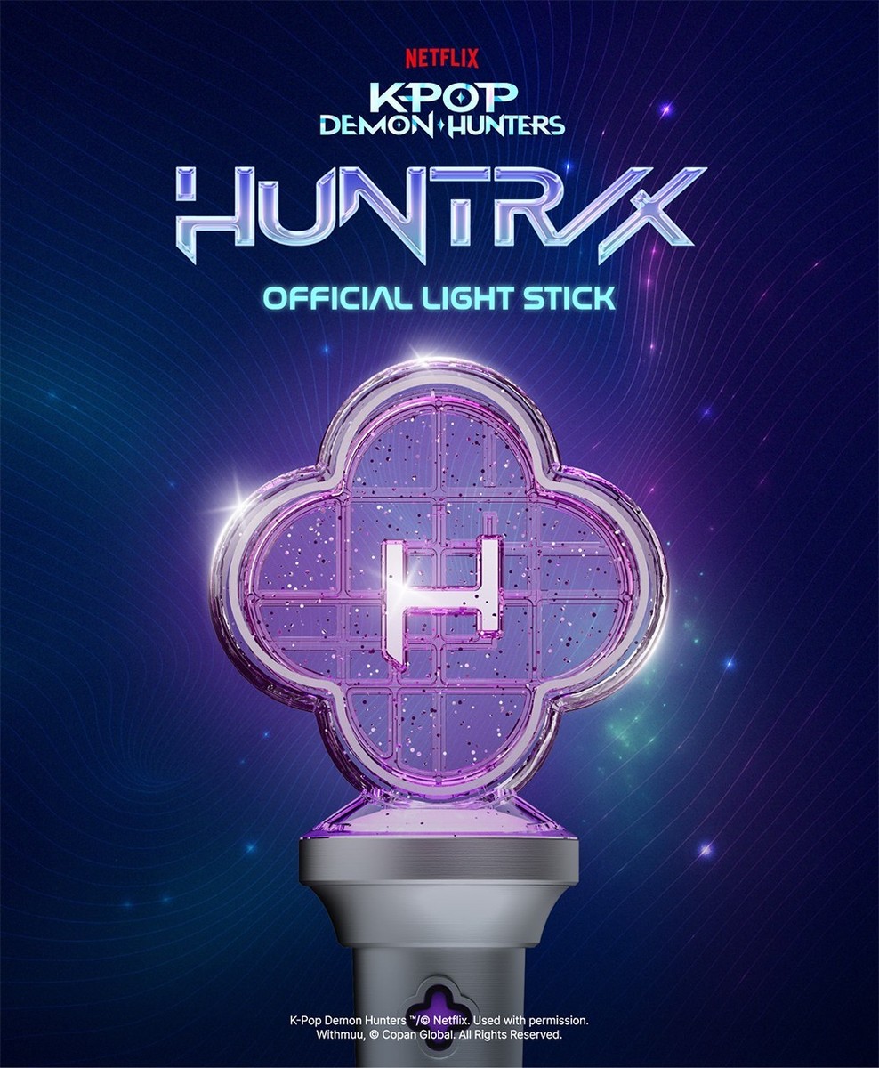 KPOP DEMON HUNTERS-HUNTRIX OFFICIAL LIGHT STICK/Lightstick+Strap+