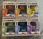 Funko Pop Marvel Avengers Endgame Hulk 499 Chrome Complete Set Walmart Exclusive