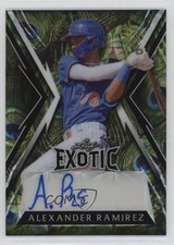 2023 Leaf Exotic Peacock Kaleidoscope 1/6 Alexander Ramirez #BA-AR2 Auto 0w3