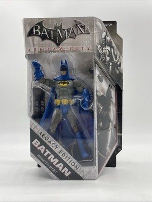 Batman Arkham City Figure Legacy Edition 1970s Batsuit NIB 2011 Adult Collector