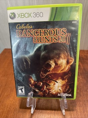 Cabela's Dangerous Hunts 2011 Microsoft Xbox 360 with manual