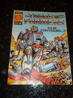 The TRANSFORMERS Comic - No 81 - Date 04/10/1986 - UK Marvel Paper Comic