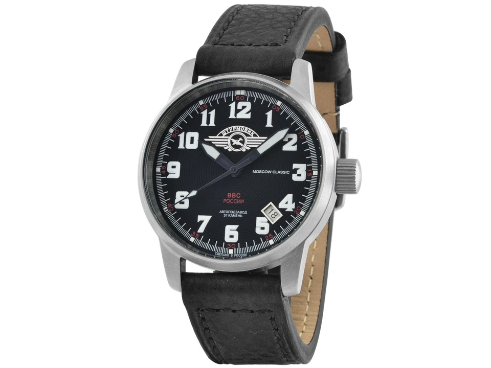 Poljot Shturmovik Vostok Fliegeruhr Moscow Classic Automatik 2416/05531002 de - Bild 4 von 4