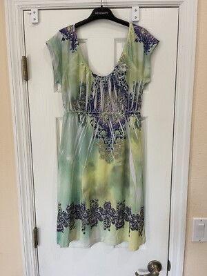 Kiara Women s Floral Design Dress Size Small